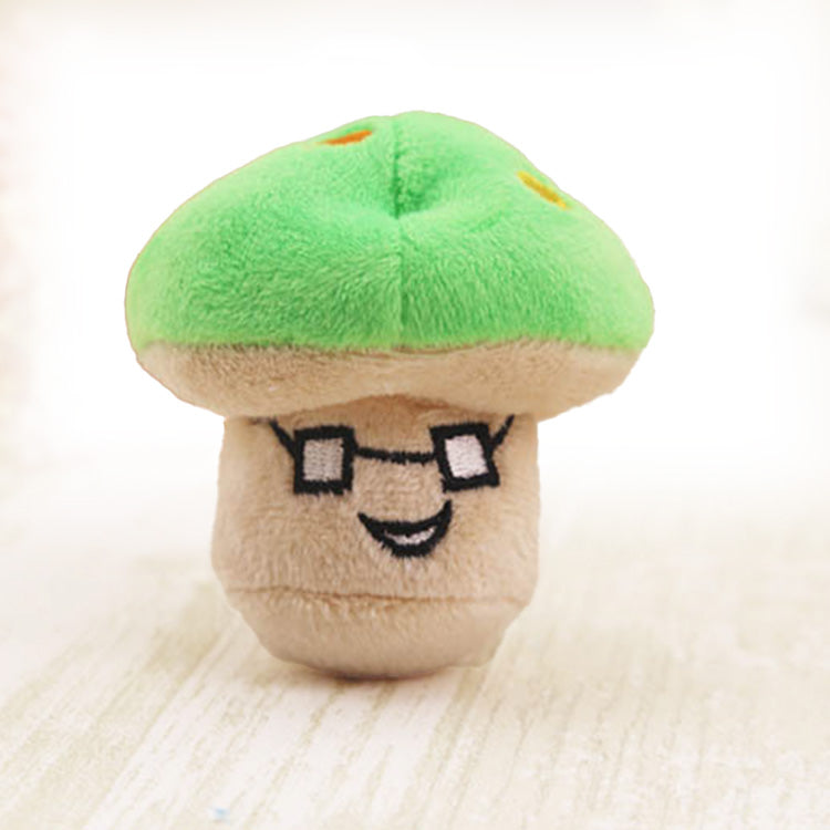Mushroom Squeaky Plush Toys