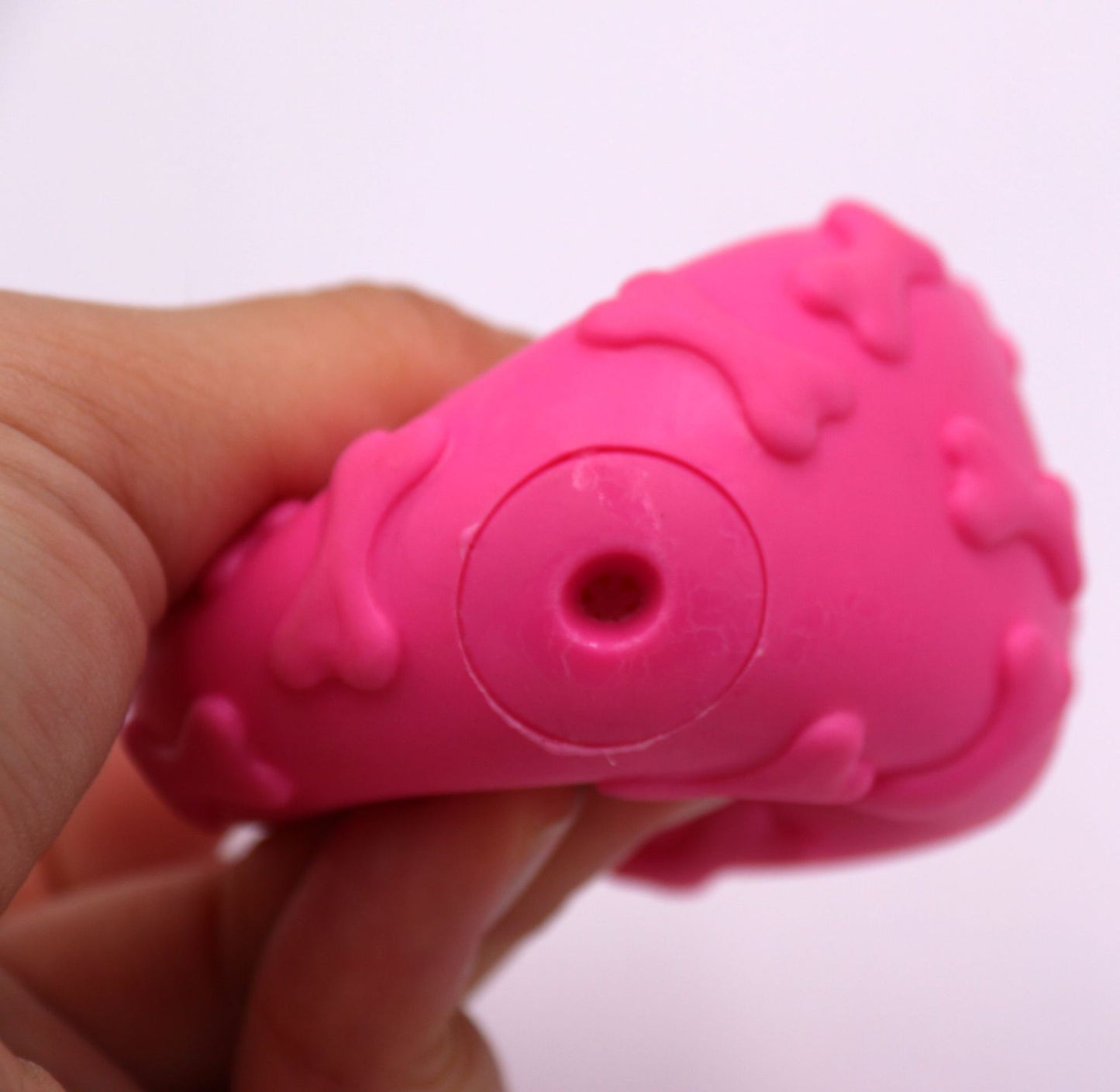 Bone Print Squeaky Ball