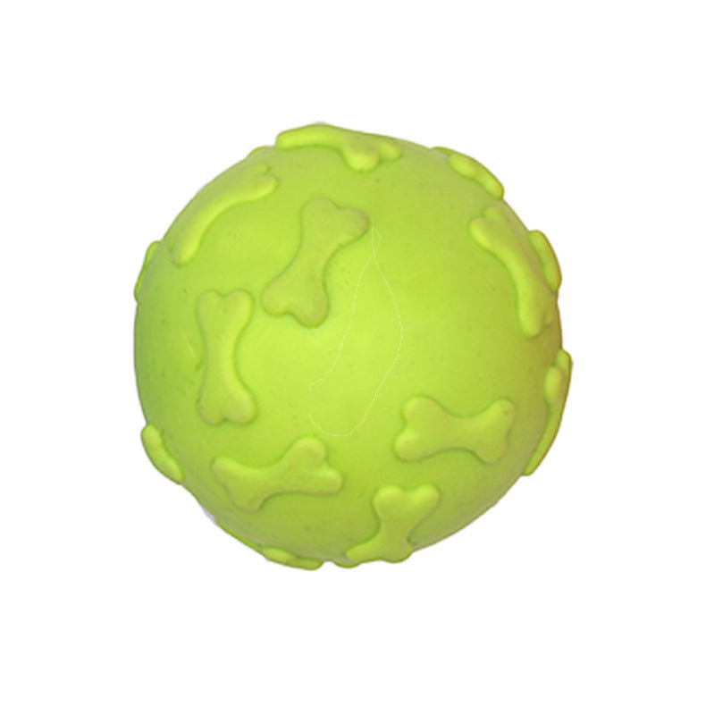 Bone Print Squeaky Ball