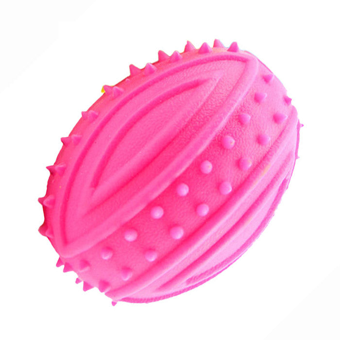 Small Dogs Rugby Football Rubber Ball
