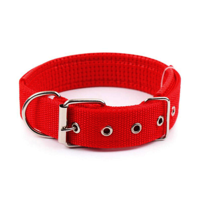 Stylish and Adjustable Dog Collar with Variety of Colors