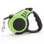 Retractable Dog Leash, Pet Walking Leash with Anti-Slip Handle, One-Handed One Button Lock & Release