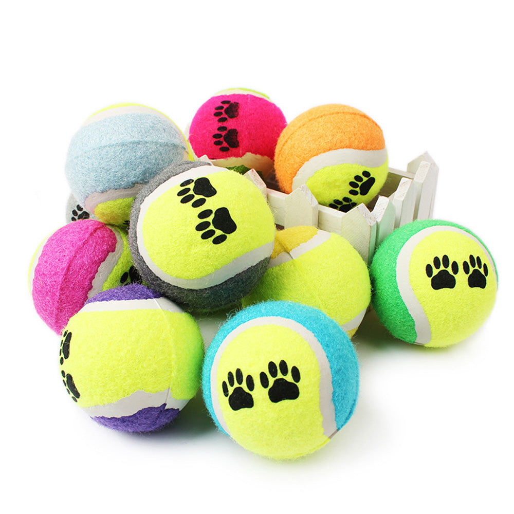 Dog Tennis Ball Rubber Balls for Dog Play (Pack of 2)