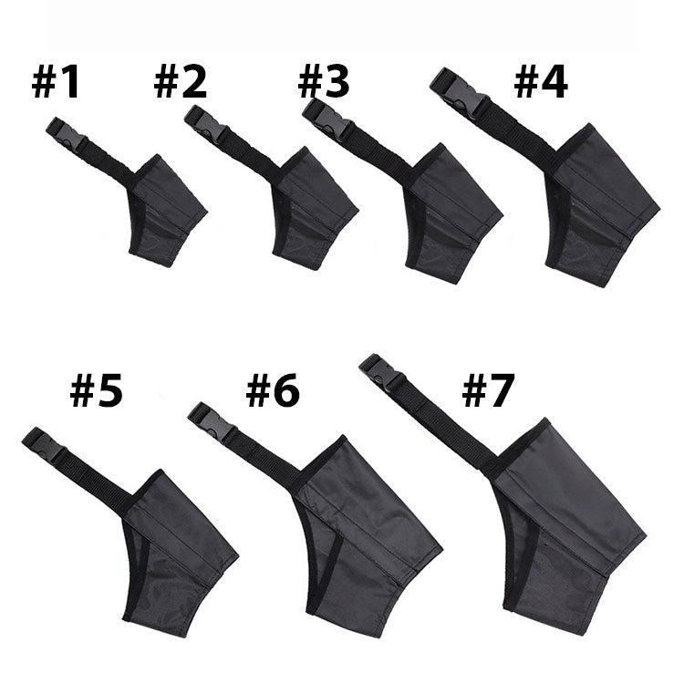 Dog Muzzle, Soft Anti-Biting Barking Chewing Muzzle, Breathable Adjustable Muzzle