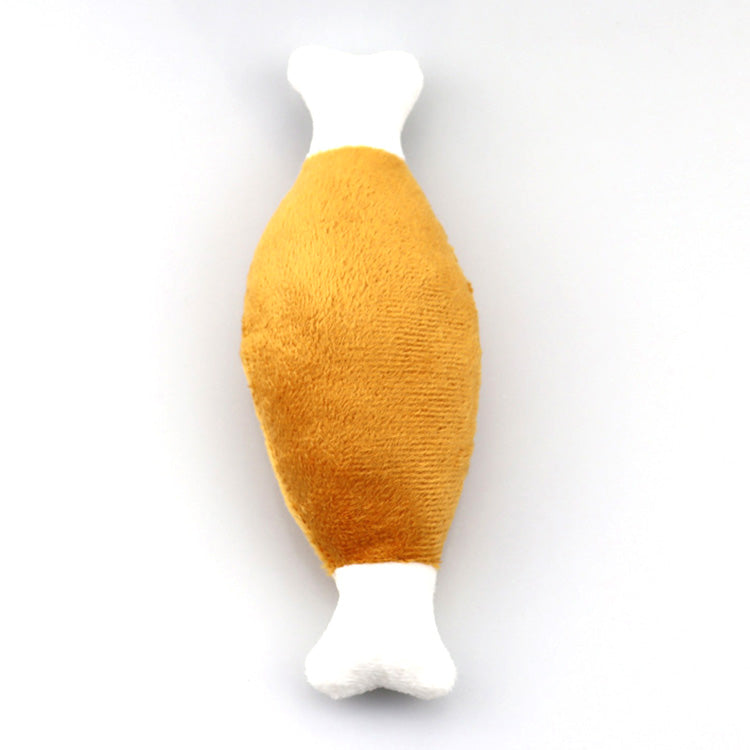 Chicken Leg Squeaky Plush Toys