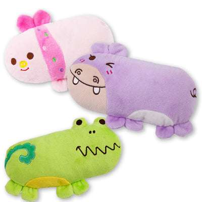 Hippopotamus Frog Squeaky Plush Toys