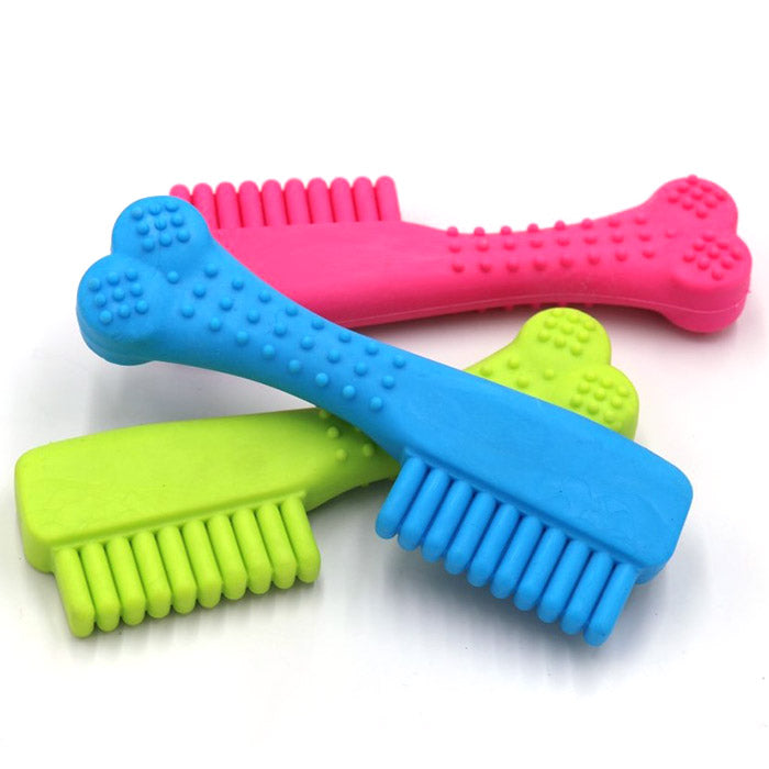 Dental Dog Chew Toy - Textured Design for Teeth Cleaning and Gum Massage