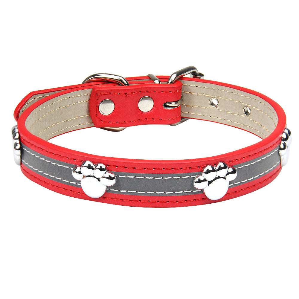 Paw Design Dog Collar
