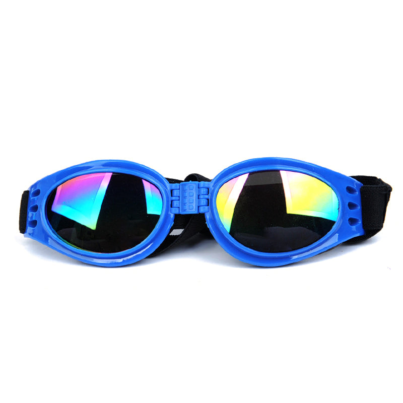 Enjoying Dog Sunglasses Dogs Goggles UV Protection Eye Wear Windproof Pet Glasses