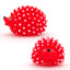 Vinyl Hedgehog with Squeaker Dog Toy